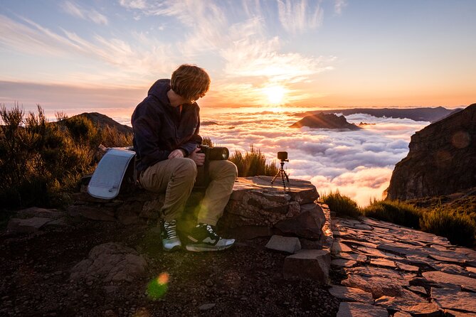 Sunset Tour @ Pico Do Areiro | Half Day 4x4 Tour - The night panoramic viewpoint where you see Madeira lit up from above